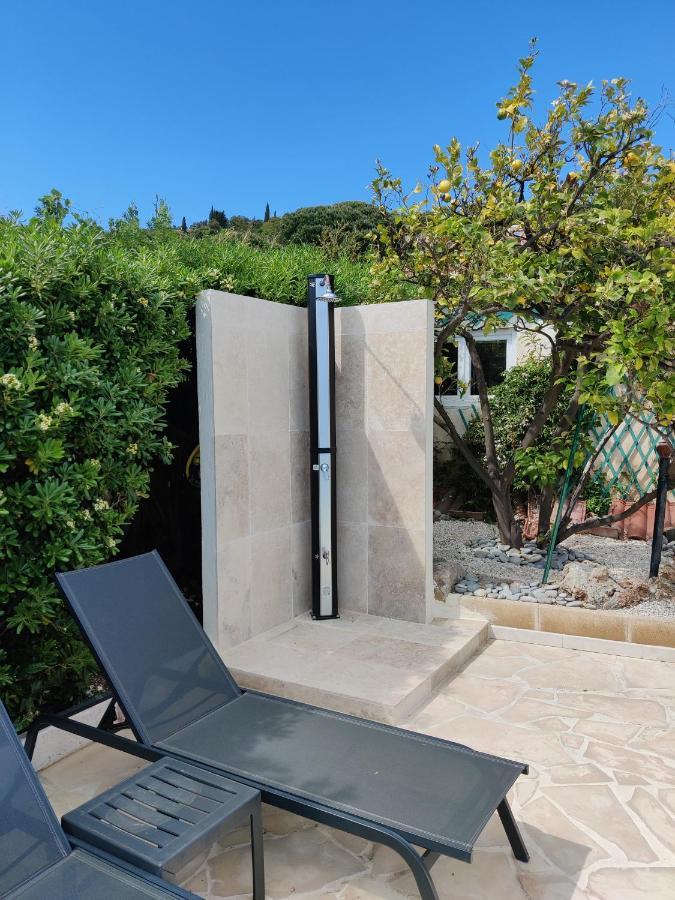 Villa Plein Sud A 900M Du Centre De Cavalaire Sur Mer - Chambre Climatisee - Piscine - Spa- Calme Et Detente Eksteriør billede